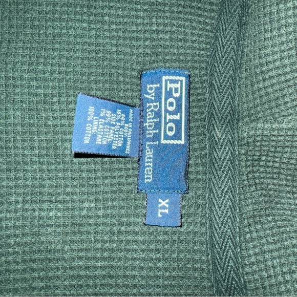 Polo by Ralph Lauren size XL green zip hoodie - Picture 3 of 5